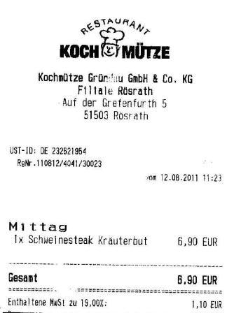 aaoh Hffner Kochmtze Restaurant